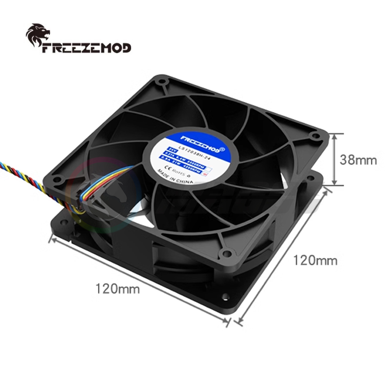 4000 Vòng/phút Quạt 12Cm Đôi B - đánh giá và giá Fly Line